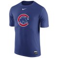 MLB Men's Chicago Cubs Nike Authentic Collection Legend T-Shirt - Blue