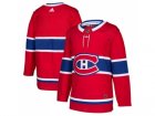 Men Adidas Montreal Canadiens Blank Red Home Authentic Stitched NHL Jersey