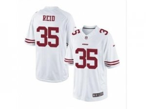 Nike jerseys san francisco 49ers #35 reid white[nike limited]