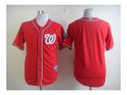 mlb jerseys washington nationals blank red