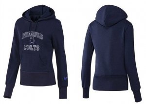 Women Indianapolis Colts Logo Pullover Hoodie-005