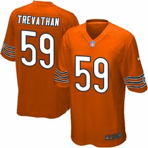 Men\'s Nike Chicago Bears #59 Danny Trevathan Game Orange Alternate NFL Jersey