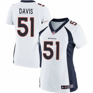 Women\'s Nike Denver Broncos #51 Todd Davis Limited White NFL Jersey