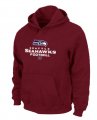 Seattle Seahawks Critical Victory Pullover Hoodie RED