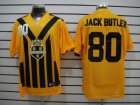 Nike Pittsburgh Steelers #80 Jack Butler Yellow Colors 1933s Throwback Elite Jerseys