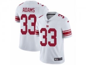 Mens Nike New York Giants #33 Andrew Adams Vapor Untouchable Limited White NFL Jersey