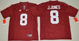 Alabama Crimson Tide 8 Julio Jones Red College Football Jersey