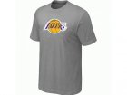 Los Angeles Lakers Big & Tall Primary Logo L.Grey T-Shirt