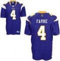 minnesota vikings #4 favre youth purple