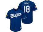 Mens Los Angeles Dodgers #18 Kenta Maeda 2017 Spring Training Cool Base Stitched MLB Jersey