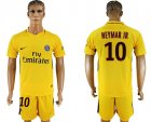 2017-18 Paris Saint-Germain 10 NEYMAR JR Away Soccer Jersey