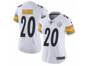 Women Nike Pittsburgh Steelers #20 Rocky Bleier Vapor Untouchable Limited White NFL Jersey