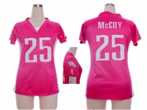 Nike Women Philadelphia Eagles #25 LeSean McCoy pink jerseys[draft him ii top]