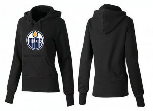 NHL Women Edmonton Oilers Logo Pullover Hoodie 27