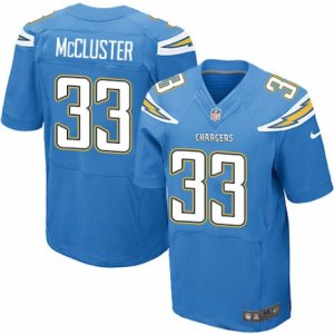 Mens Nike San Diego Chargers #33 Dexter McCluster Elite Electric Blue Alternate NFL Jersey