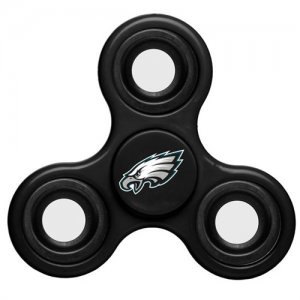 Eagles Black Team Logo Finger Spinner