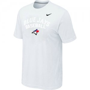 Nike MLB Toronto Blue Jay 2014 Home Practice T-Shirt - White