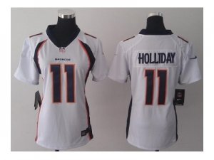 Nike women jerseys denver broncos #11 holliday white