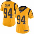 Women's Nike Los Angeles Rams #94 Robert Quinn Limited Gold Rush NFL Jersey