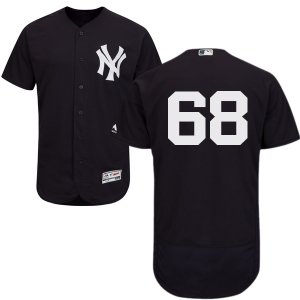 Men\'s Majestic New York Yankees #68 Dellin Betances Navy Flexbase Authentic Collection MLB Jersey