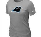 Women Carolina Panthers L.Grey T-Shirts