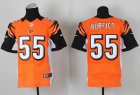 Nike Cincinnati Bengals #55 Vontaze Burfict Orange Jerseys(Elite)