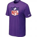 Nike NFL Sideline Legend Authentic Logo T-Shirt Purple