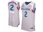 Mens Adidas Cleveland Cavaliers #2 Kyrie Irving Swingman Gray 2017 All Star NBA Jersey