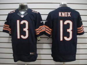Nike NFL Chicago Bears #13 Johnny Knox Blue Elite jerseys