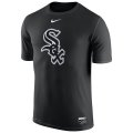 MLB Men's Chicago White Sox Nike Authentic Collection Legend T-Shirt - Black