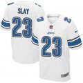 Nike Detroit Lions #23 Darius Slay white jerseys(Elite)