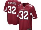 Nike NFL Arizona Cardinals #32 Tyrann Mathieu Red Jerseys(Game)