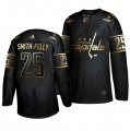 Capitals #25 Devante Smith Pelly Black Gold Adidas Jersey