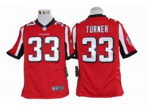 Nike NFL atlanta falcons #33 turner red Game Jerseys