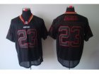 Nike NFL San Francisco 49ers #23 James Lights Out Black Elite Jerseys