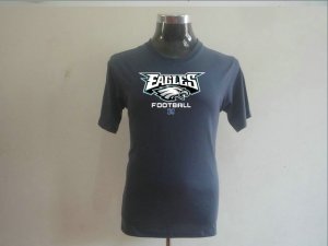 Philadelphia Eagles Big & Tall Critical Victory T-Shirt Grey