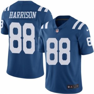 Youth Nike Indianapolis Colts #88 Marvin Harrison Limited Royal Blue Rush NFL Jersey