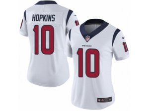 Women Nike Houston Texans #10 DeAndre Hopkins Vapor Untouchable Limited White NFL Jersey