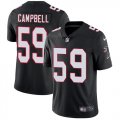 Nike Atlanta Falcons #59 De'Vondre Campbell Black Vapor Untouchable Player Limited Jersey