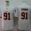 Nike Redskins #91 Ryan Kerrigan White Alternate Vapor Untouchable Limited Jersey