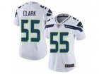 Women Nike Seattle Seahawks #55 Frank Clark Vapor Untouchable Limited White NFL Jersey
