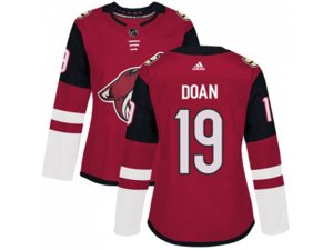 Women Adidas Phoenix Coyotes #19 Shane Doan Maroon Home Authentic Stitched NHL Jersey