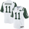 Mens Nike New York Jets #11 Robby Anderson Limited White NFL Jersey