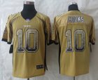 Nike New Orleans Saints #10 Cooks Gold Jerseys(Drift Fashion Elite)