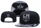 LA Kings Team Logo Black Adjustable Hat YD