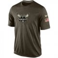 Mens Charlotte Hornets Salute To Service Nike Dri-FIT T-Shirt