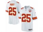 Mens Nike Kansas City Chiefs #25 Marqueston Huff Limited White NFL Jersey