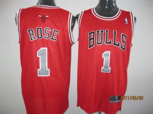 nba chicago bulls #1 rose red[grey number][2011 swingman revolut