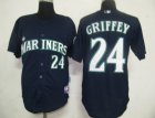 mlb seattle mariners #24 griffey blue