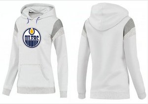 NHL Women Edmonton Oilers Logo Pullover Hoodie 18